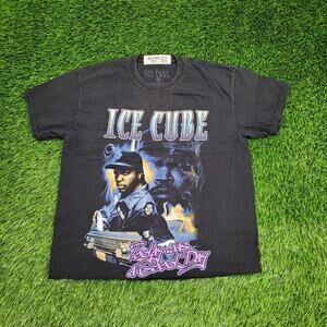Ice-Cube Shirt Women Medium 19x22 Black Today-was-A-Good-Day